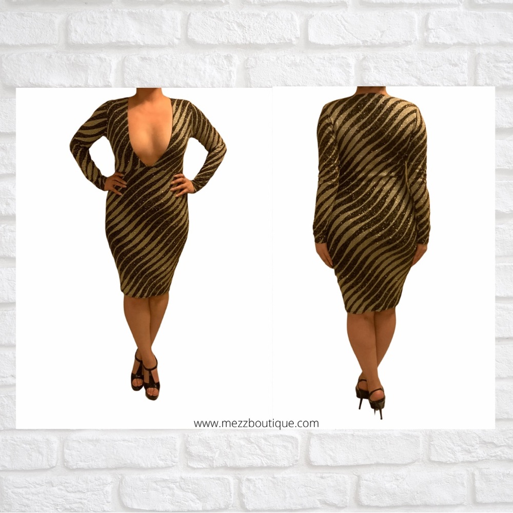 Mezz Boutique “KHLOE” Midi Dress